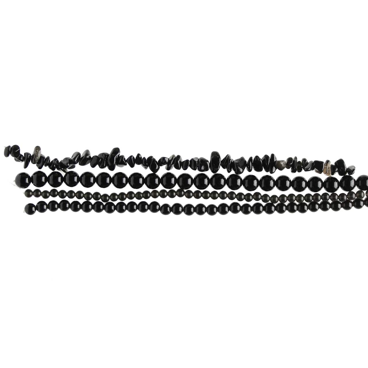 Black Obsidian Beads Value Pack by Bead Landing&#x2122;